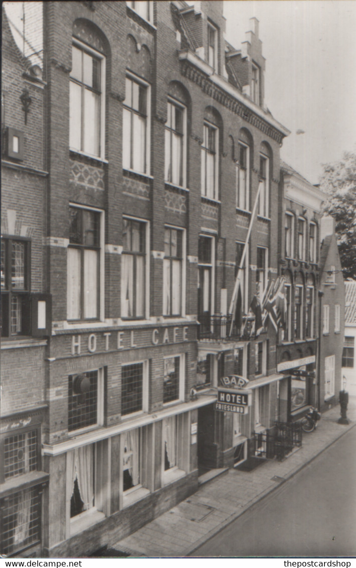 GRONINGEN HOTEL CAFE RESTAURANT FRIESLAND DIVIDED BACK NETHERLANDS HOLLAND UNUSED - Groningen