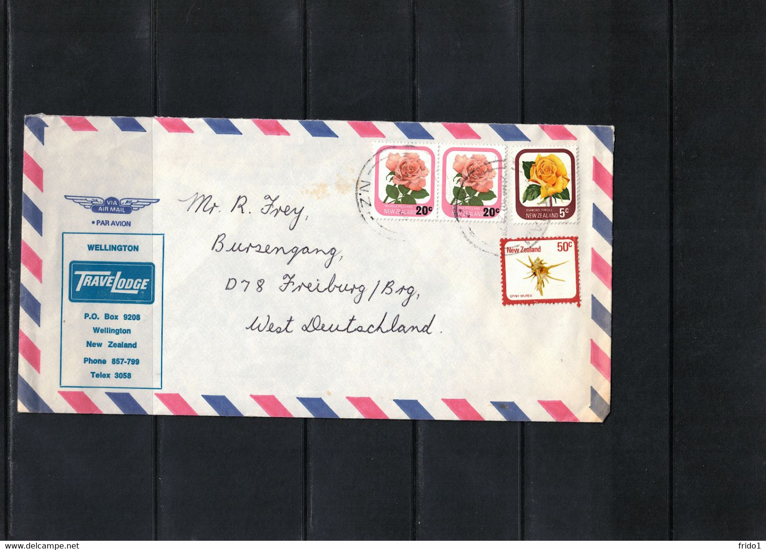 New Zealand Interesting Airmail Letter - Briefe U. Dokumente