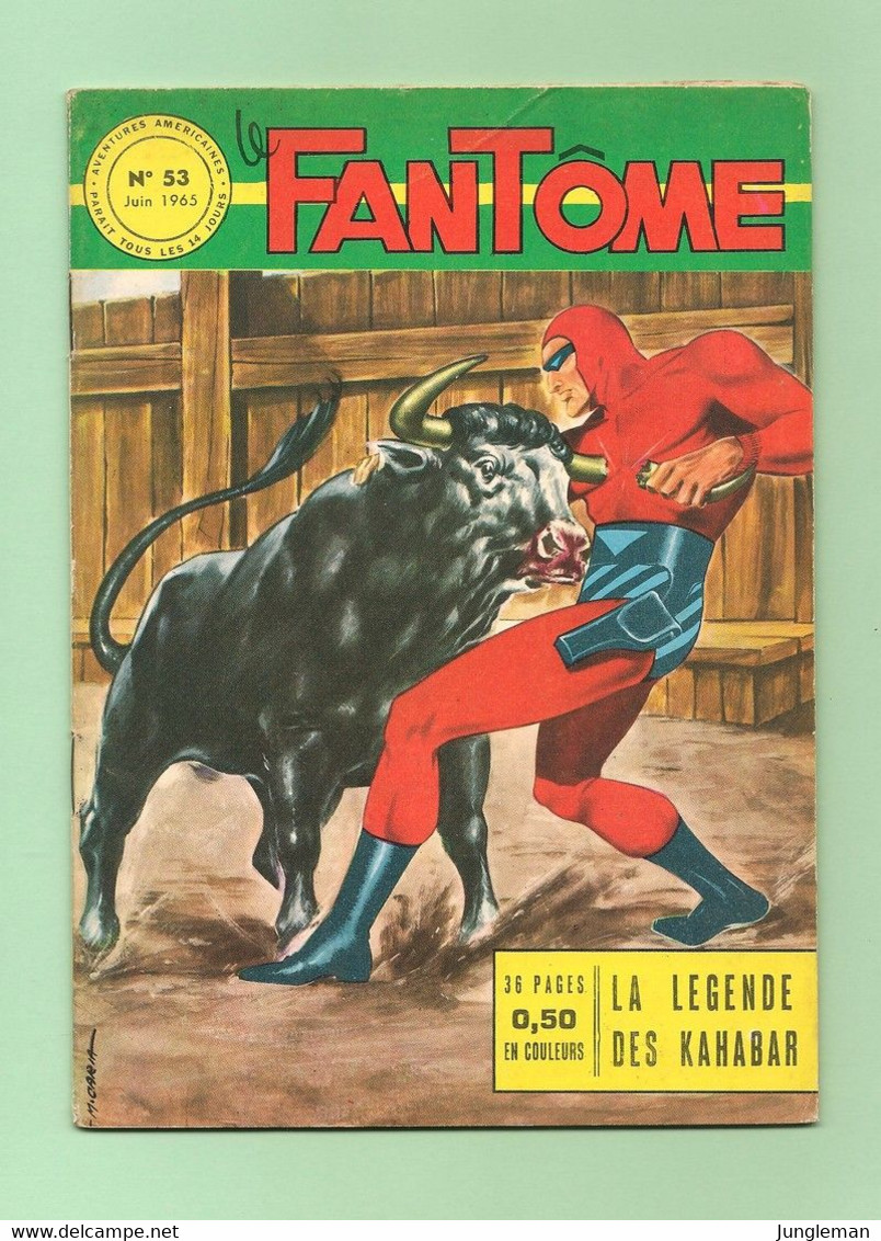 Le Fantôme N° 53 - Hebdomadaire De Juin 1965 - Editions Des Remparts - BE + - Phantom