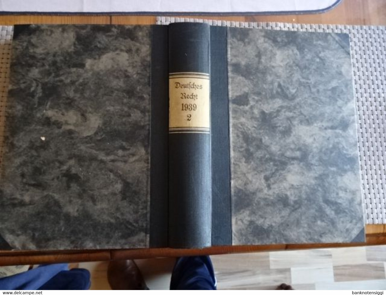 Buch "Deutsches Recht Vereinigt Mit Juristische Wochenschrift " 1939 - Droit