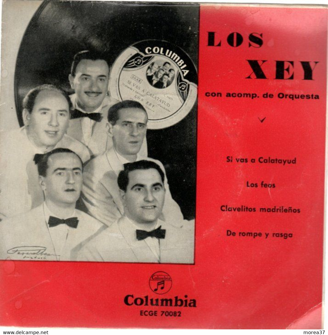 LOS XEY   " Si Vas A Calatayud"  EP 4 Titres COLUMBIA ECGE 70082 - Altri - Musica Spagnola
