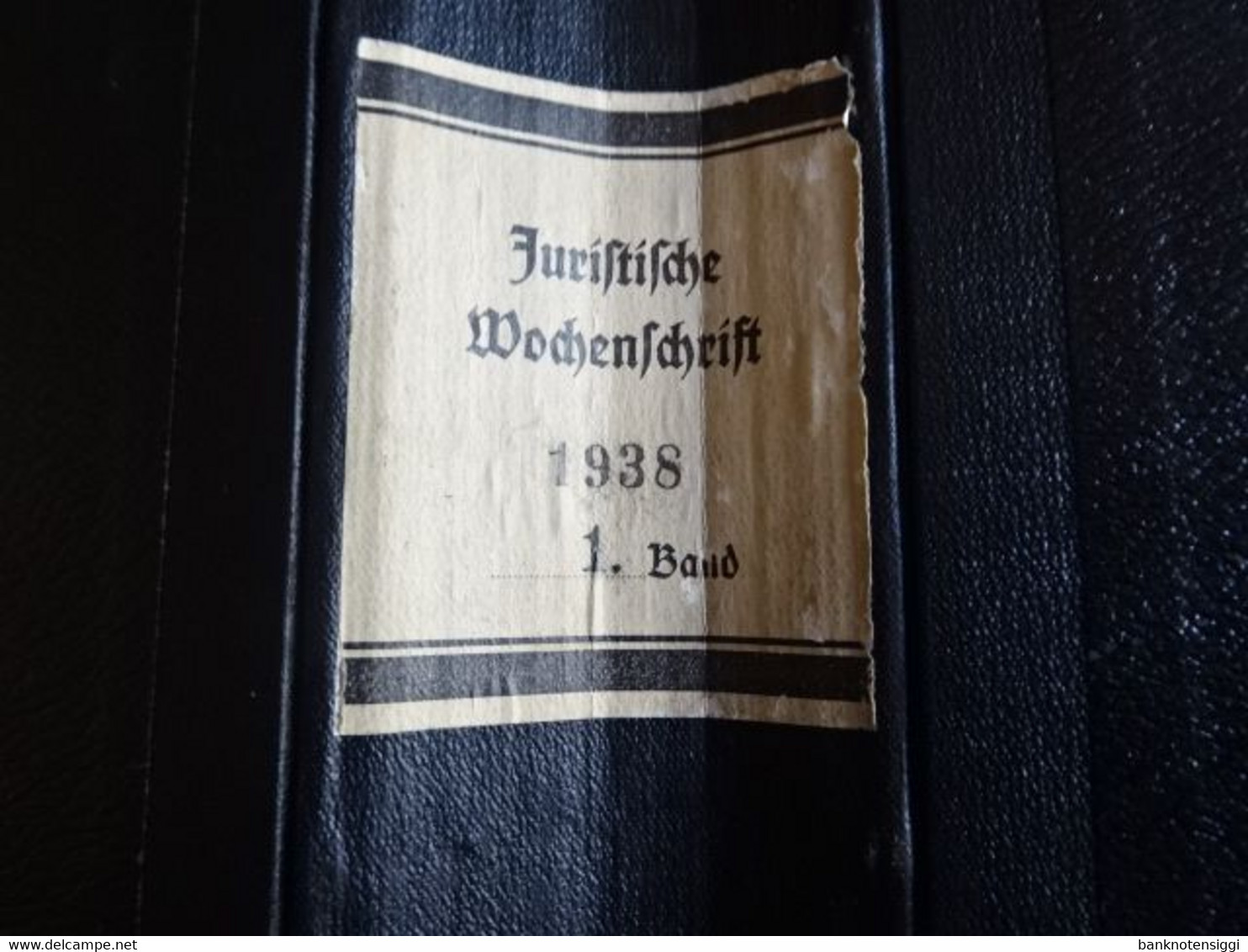 Buch "Juristische Wochenzeitschrift 67 Jahrgang 1938 Band 1 Seite 1-1136 - Law