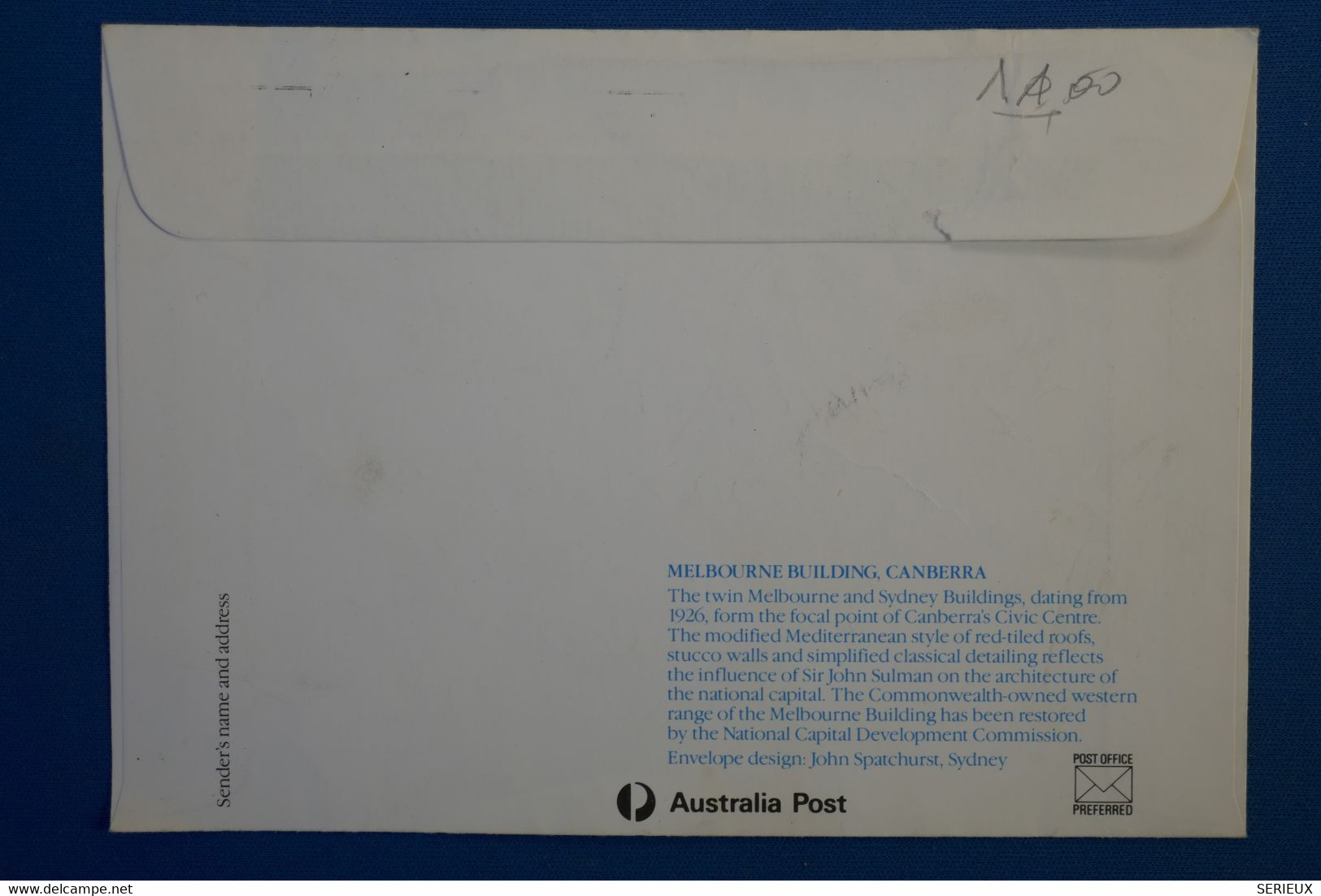 X5 AUSTRALIA BELLE LETTRE 1982   POUR OLD+AFFRANCH.PLAISANT - Covers & Documents