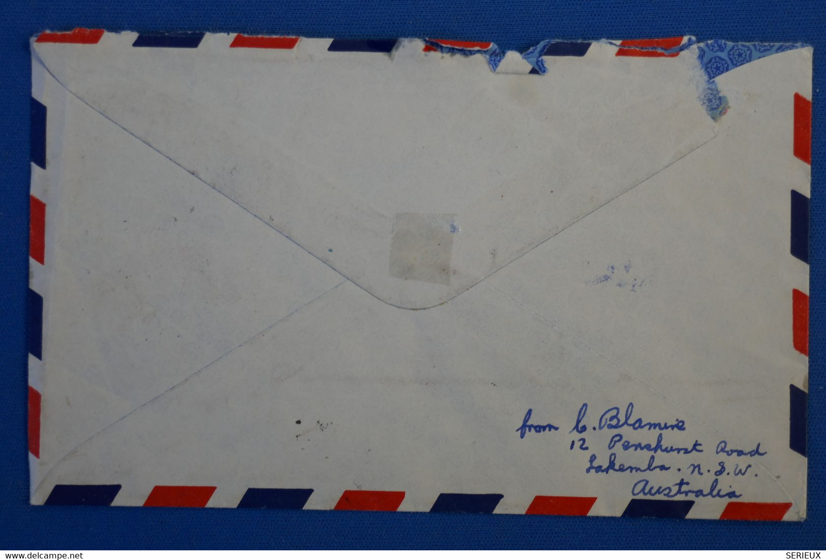 X5 AUSTRALIA BELLE LETTRE 1959 SYDNEY POUR  ILE MAURITIUS+AFFRANCH.PLAISANT - Covers & Documents
