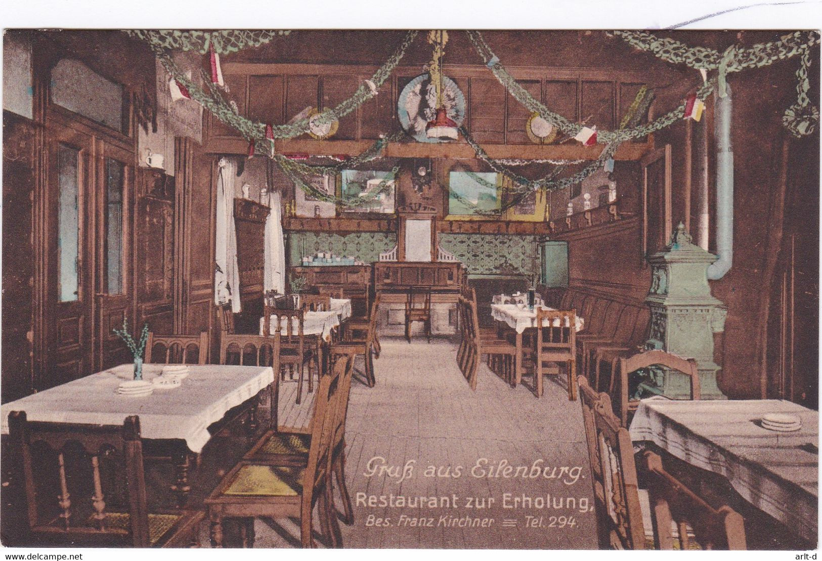 DC1243 - Ak Gruß Aus Eilenburg Restaurant Zur Erholung Besitzer Franz Kirchner - Eilenburg