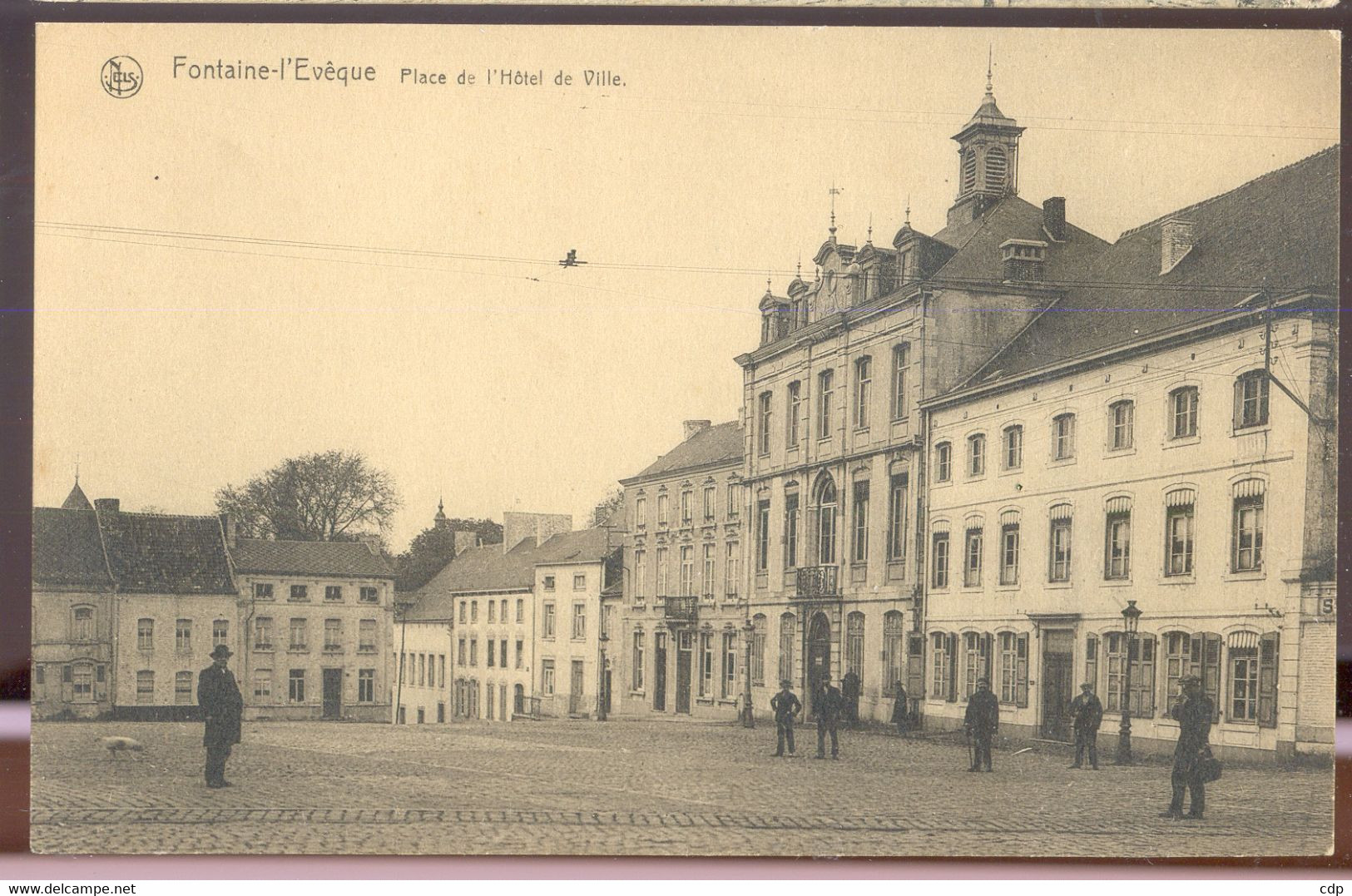 Cpa Fontaine-l'évêque - Fontaine-l'Evêque