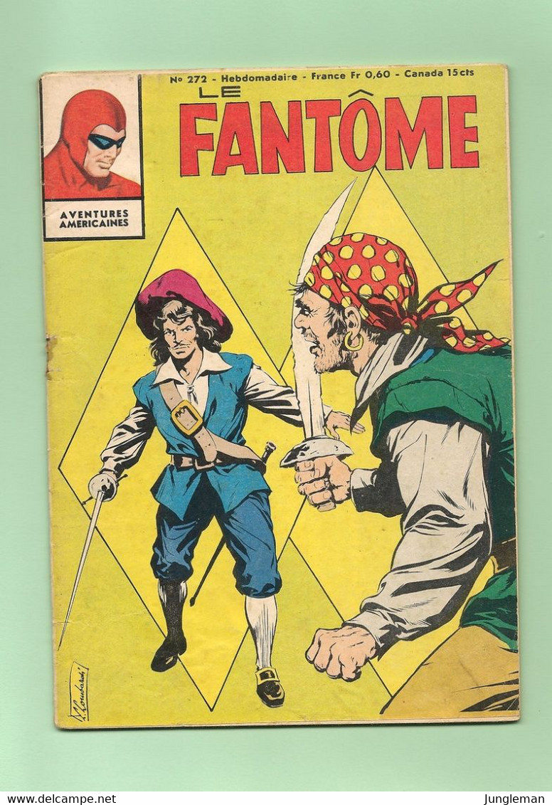 Le Fantôme N° 272 - Hebdomadaire De Novembre 1969 - Editions Des Remparts - BE - Phantom