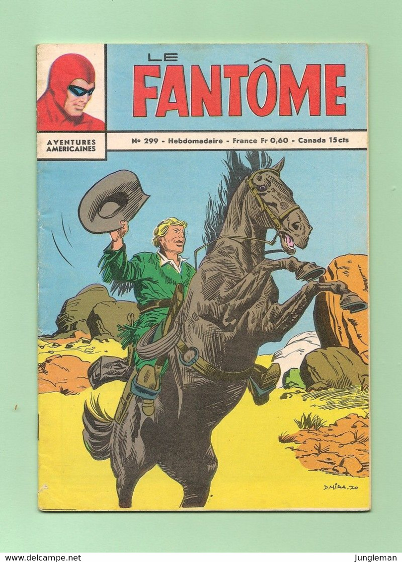 Le Fantôme N° 299 - Hebdomadaire De Juin 1970 - Editions Des Remparts - BE - Phantom