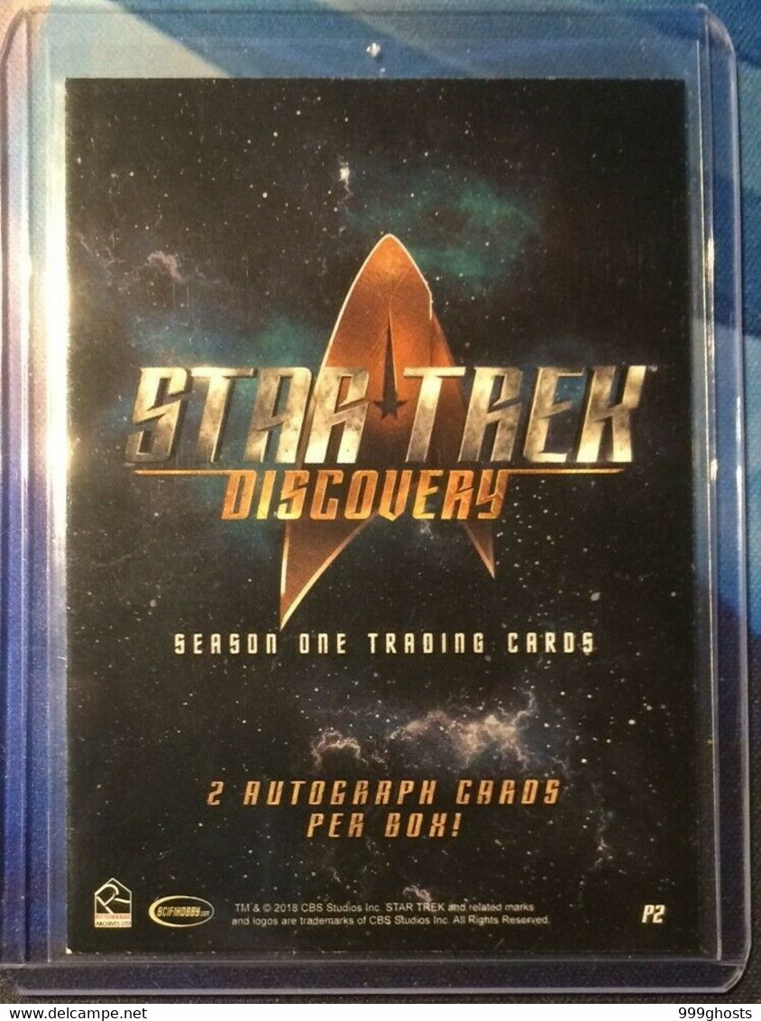 Star Trek Discovery Season 1 Promo Card P2 Non Sport Update Exclusive - Star Trek