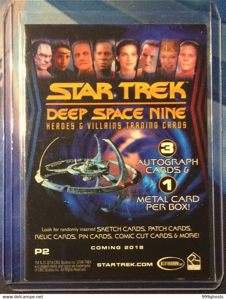 Star Trek Deep Space Nine Heroes & Villains Promo Card P2 - Star Trek