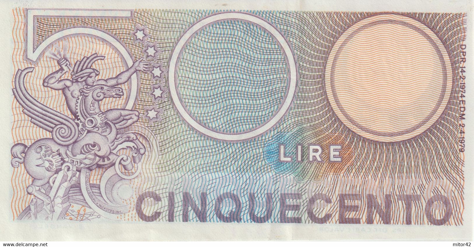 6-Banconote Da L500 Q.F.D.S. - 10000 Lire