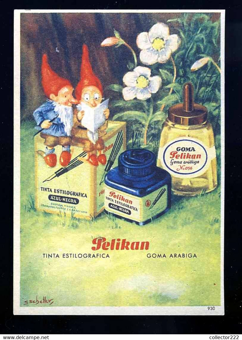 Buvard PELIKAN Num. 930. Encre, Gnomes (Ref. 99696-0930) - E