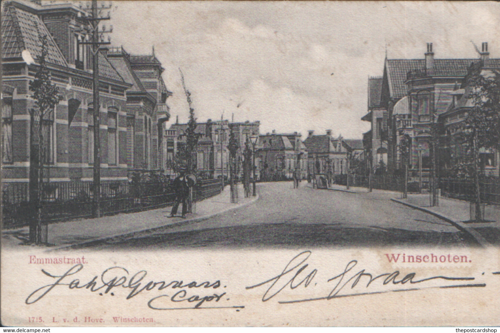 HOLLAND PAYS WINSCHOTEN EMMASTRAAT LVD HOVE More Cheap Holland Cards For SALE - Winschoten