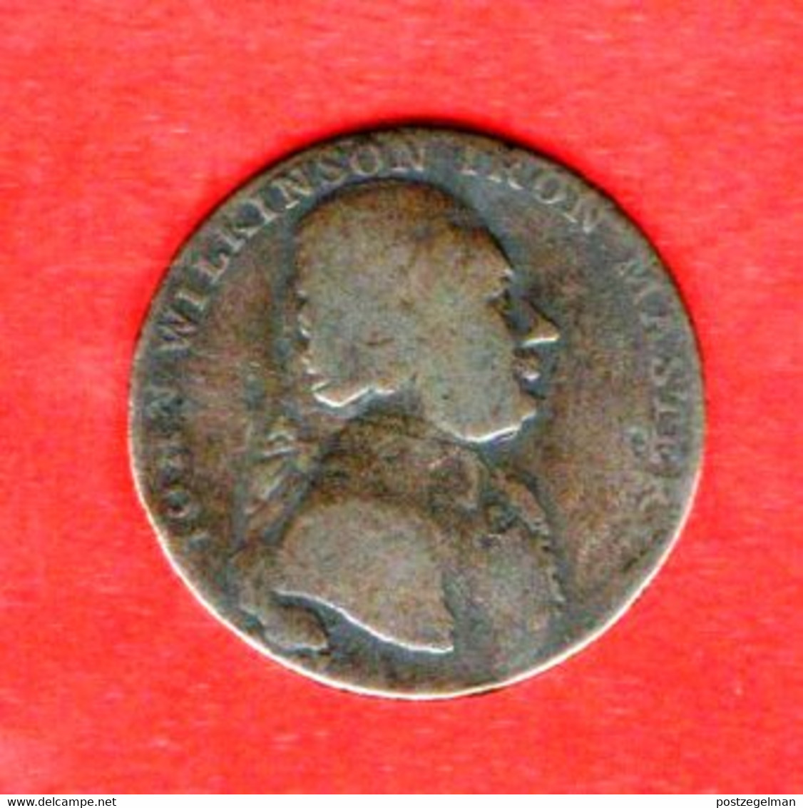 GREAT BRITAIN , 1792 ,  Coin 1/2 P,John Wilkinson,  C1117 - C. 1 Penny