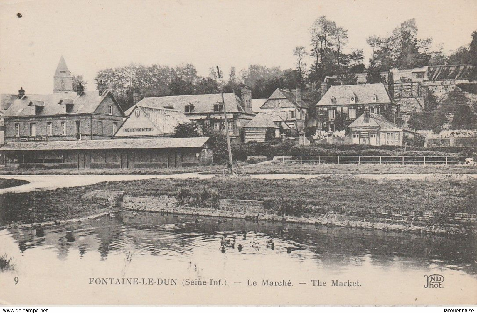 76 - FONTAINE LE DUN  - Le Marché - Fontaine Le Dun