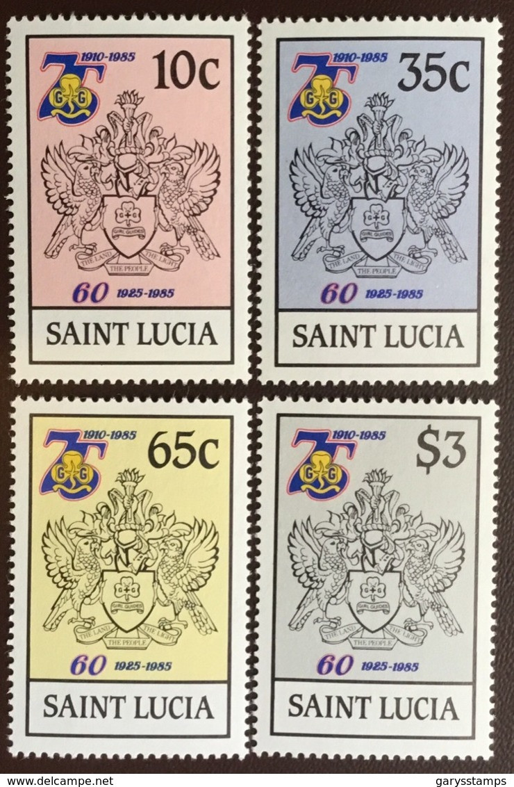 St Lucia 1985 Girl Guides MNH - St.Lucie (1979-...)