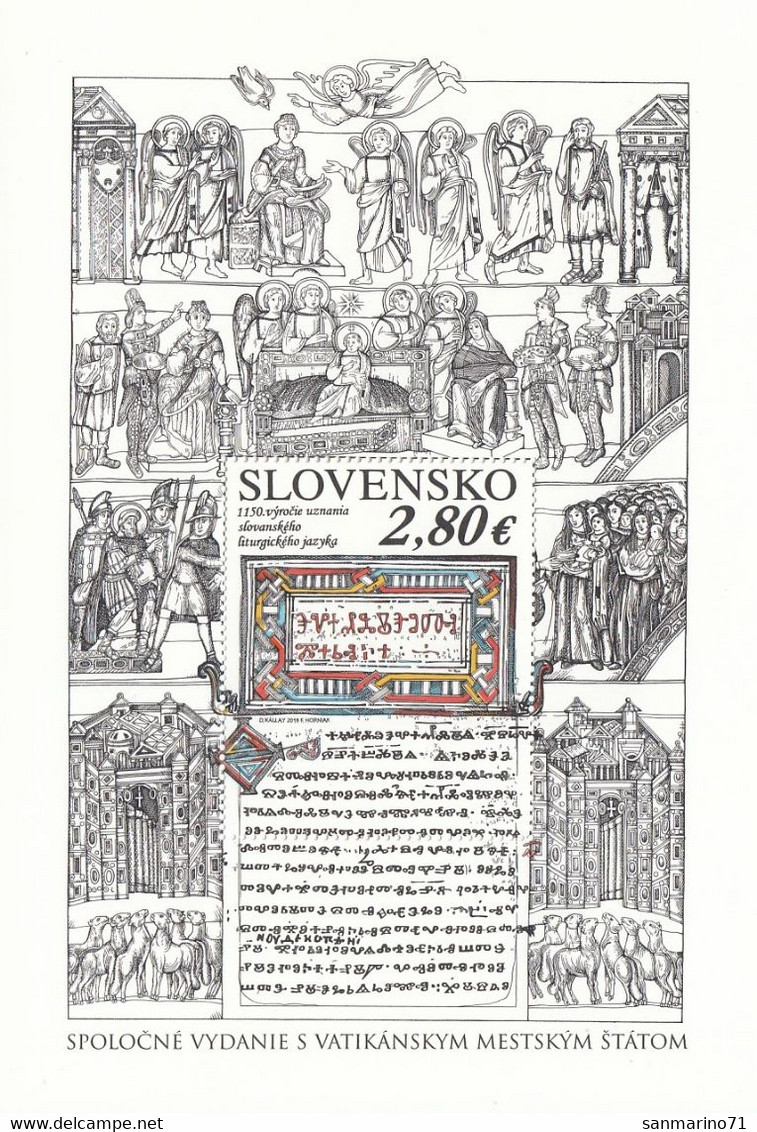 SLOVAKIA Block 52,unused - Hojas Bloque