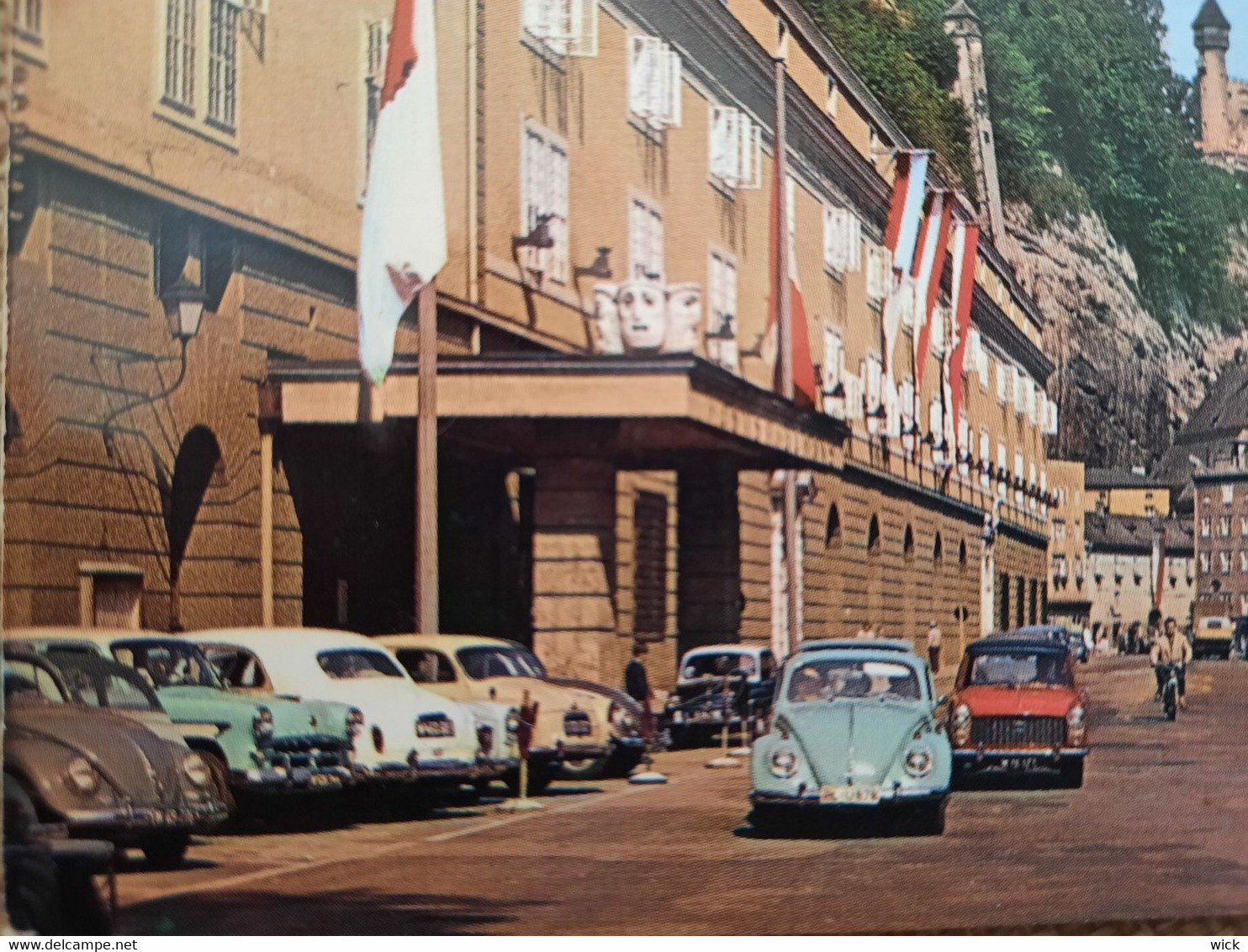 AK Salzburg - Festspielhaus Und Universität Mit VW Käfer - Abtenau