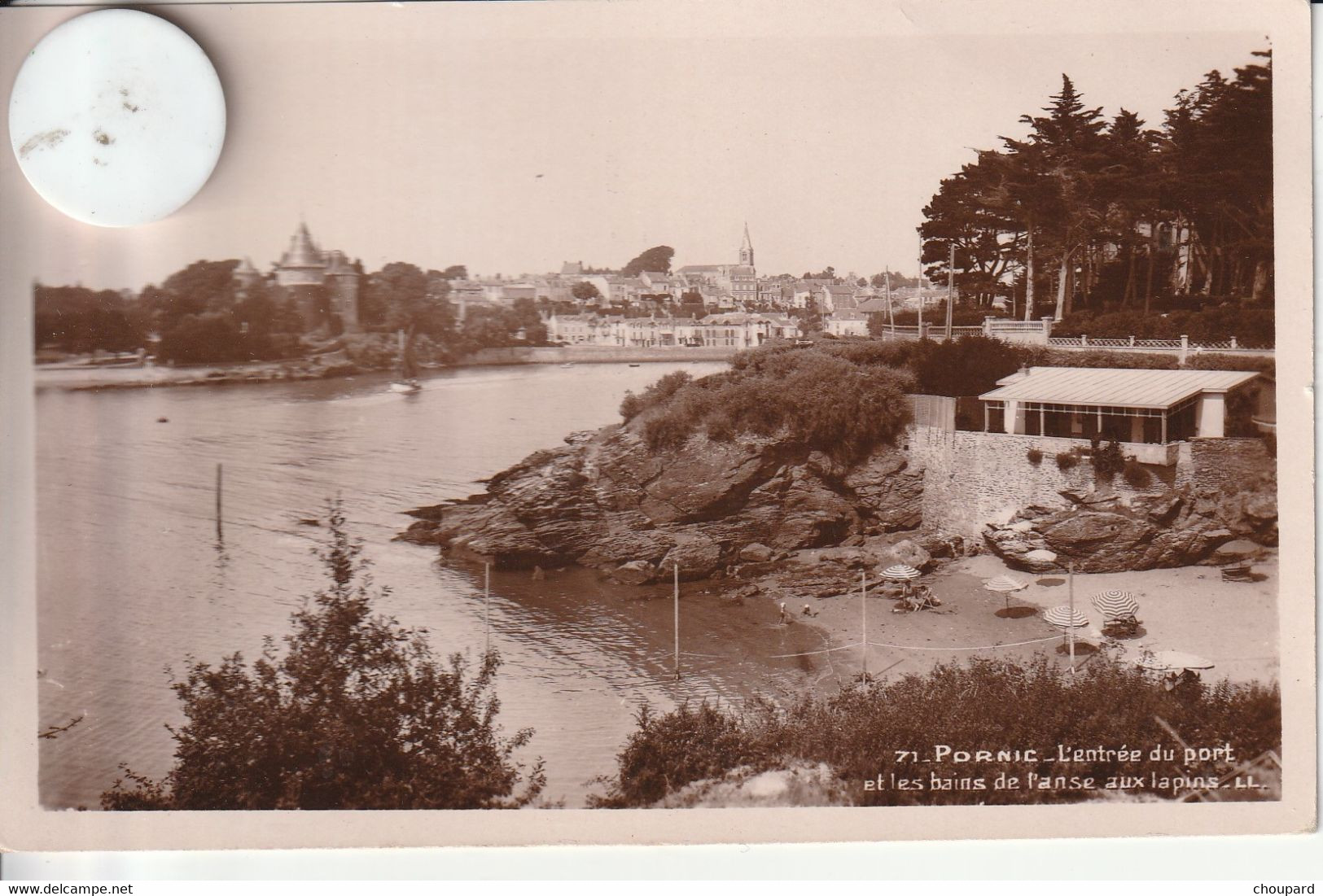 44 - Carte Postale Ancienne De Pornic   L'Entrée Du Port - Pornic