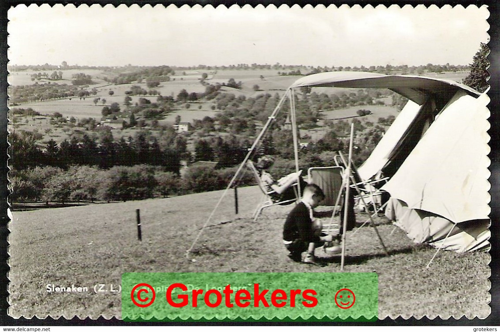 SLENAKEN Camping De Loorberg Panorama Op Slenaken 1964 - Slenaken