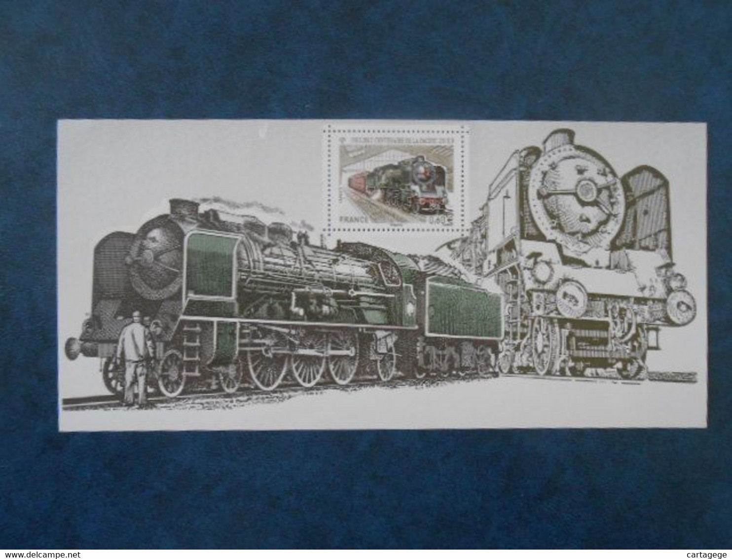 FRANCE BLOC SOUVENIR 68 LOCOMOTIVE PACIFIC 231 K 8** - Foglietti Commemorativi