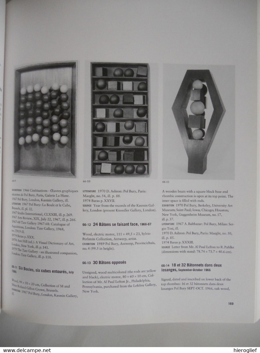 POL  BURY monografie door Rosemarie Pahlke Haine-Saint-Pierre Parijs Waalse surrealistische beweging + Cobra beweging