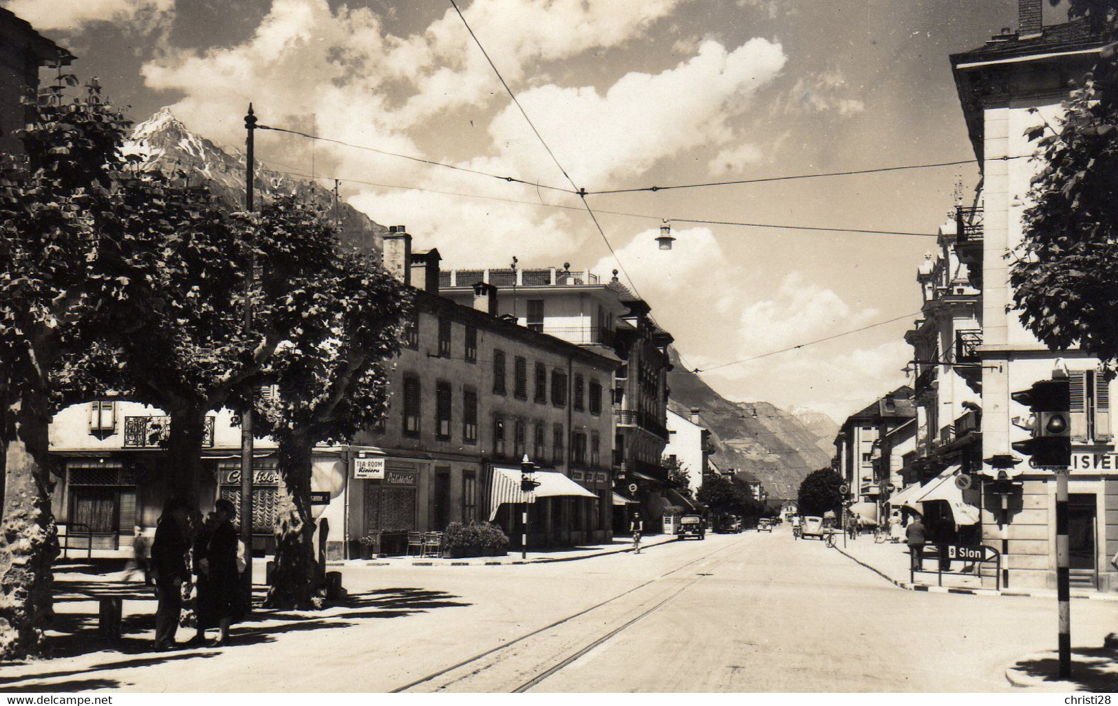 SUISSE MARTIGNY Ville, Carrefour Central - Martigny