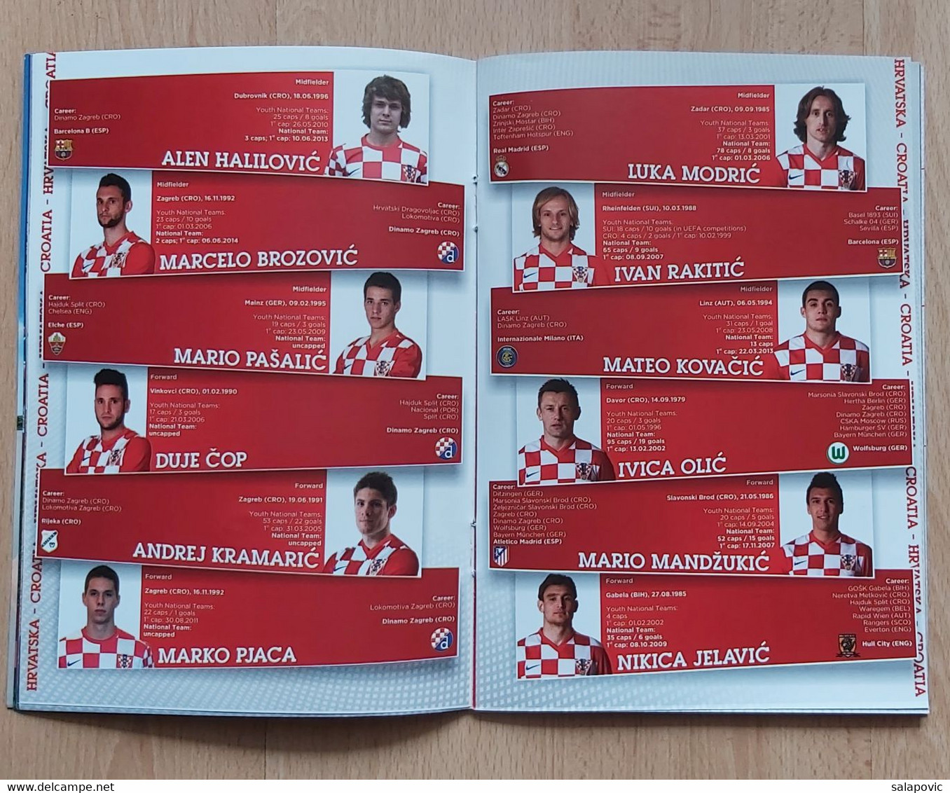 CROATIA Vs CYPRUS - 2014. Friendly Football Match   FOOTBALL CROATIA FOOTBALL MATCH PROGRAM - Libri