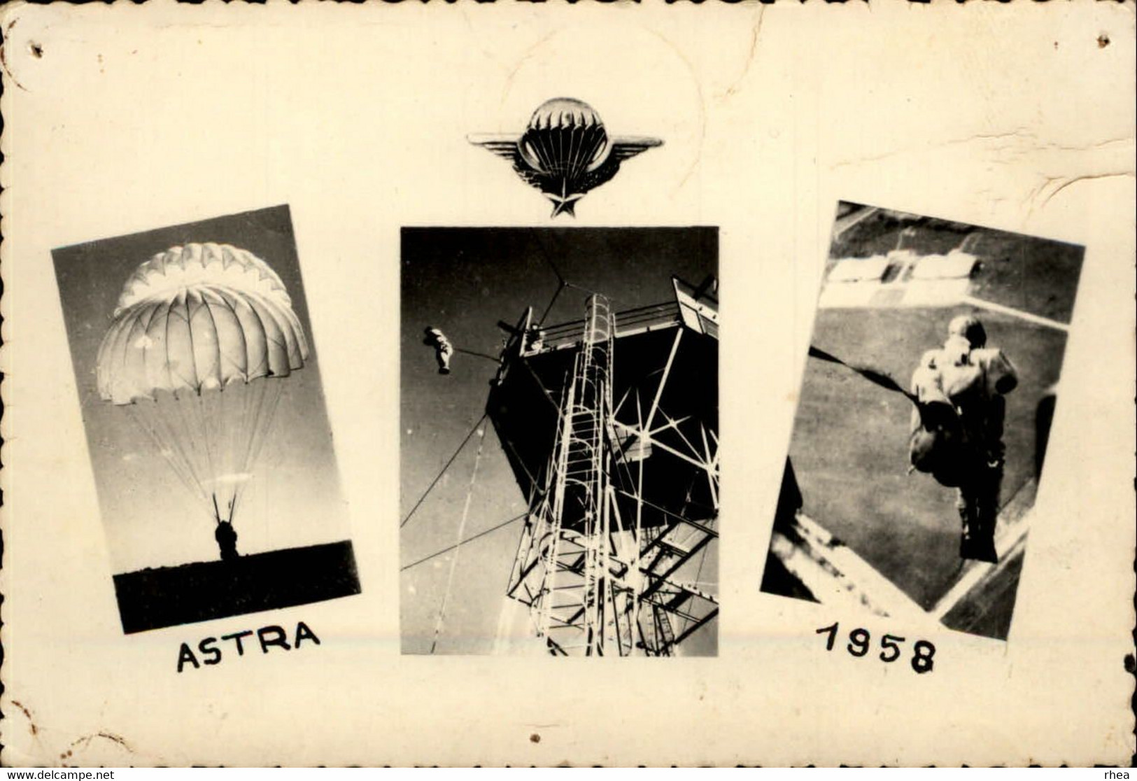 PARACHUTISME - 6 Cartes Camp ASTRA - Parachutes - Parachutespringen