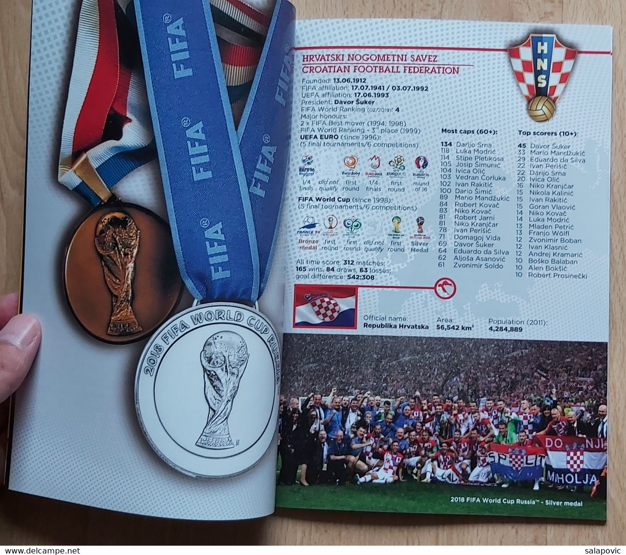 CROATIA Vs Azerbaijan - 2020 UEFA EURO Qualifications FOOTBALL CROATIA FOOTBALL MATCH PROGRAM - Libros