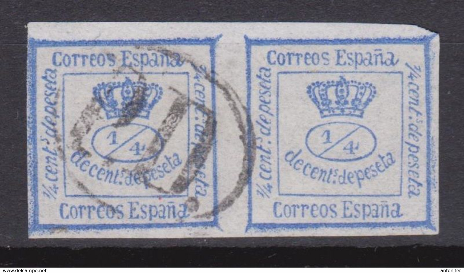 1872 AMADEO I EDIFIL 115 Usado - Usados