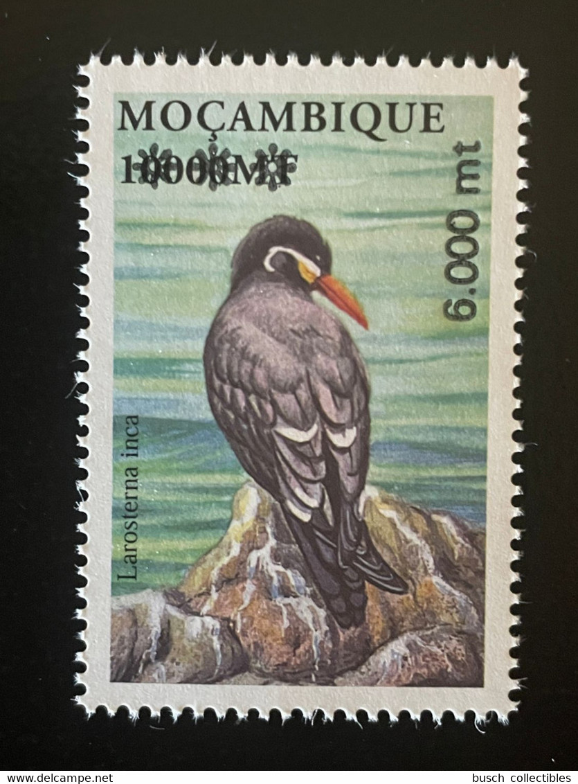 Moçambique Mozambique 2002 / 2005 Mi. 2849  - Bird Vogel Oiseau Larosterna Inca Overprint Surchargé RARE - Mosambik