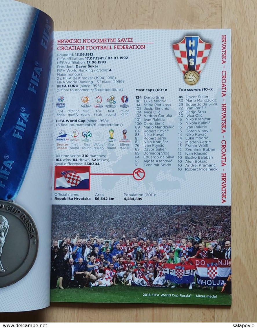 Croatia Vs Spain, UEFA NATIONS LEAGUE 15.11.2018 FOOTBALL MATCH PROGRAM - Libri