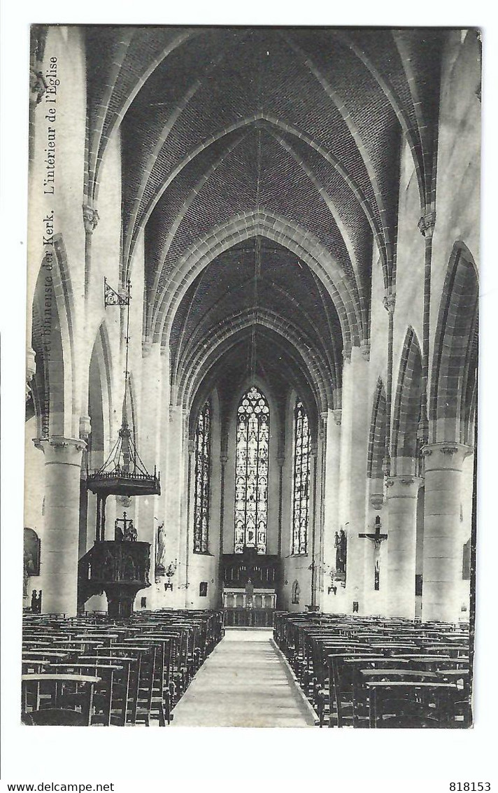 Lommel. Het Binnenste Der Kerk.  L'intérieur De L4eglise - Lommel