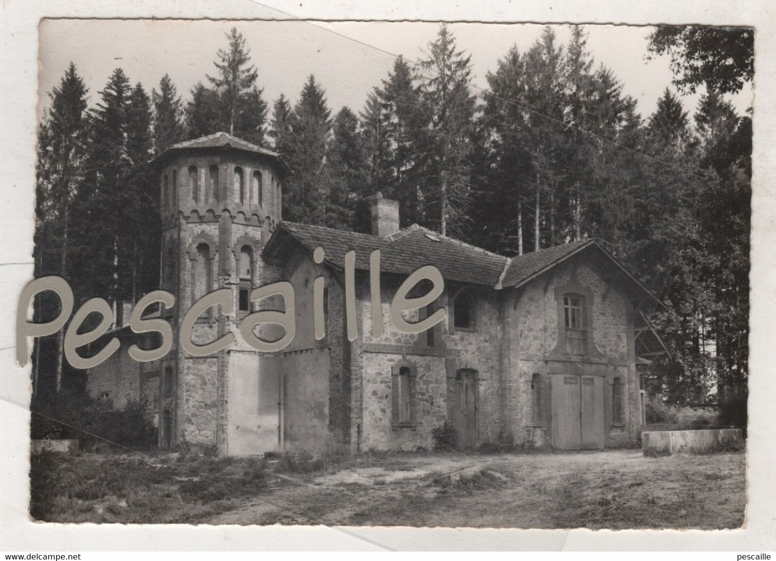 23 CREUSE - CP COLONIE DE LA PREFECTURE DE PARIS - PARC DE BOUFFANGES - CLICHE F. DELHUMEAU AUBUSSON - CIRCULEE 1960? - Sonstige & Ohne Zuordnung