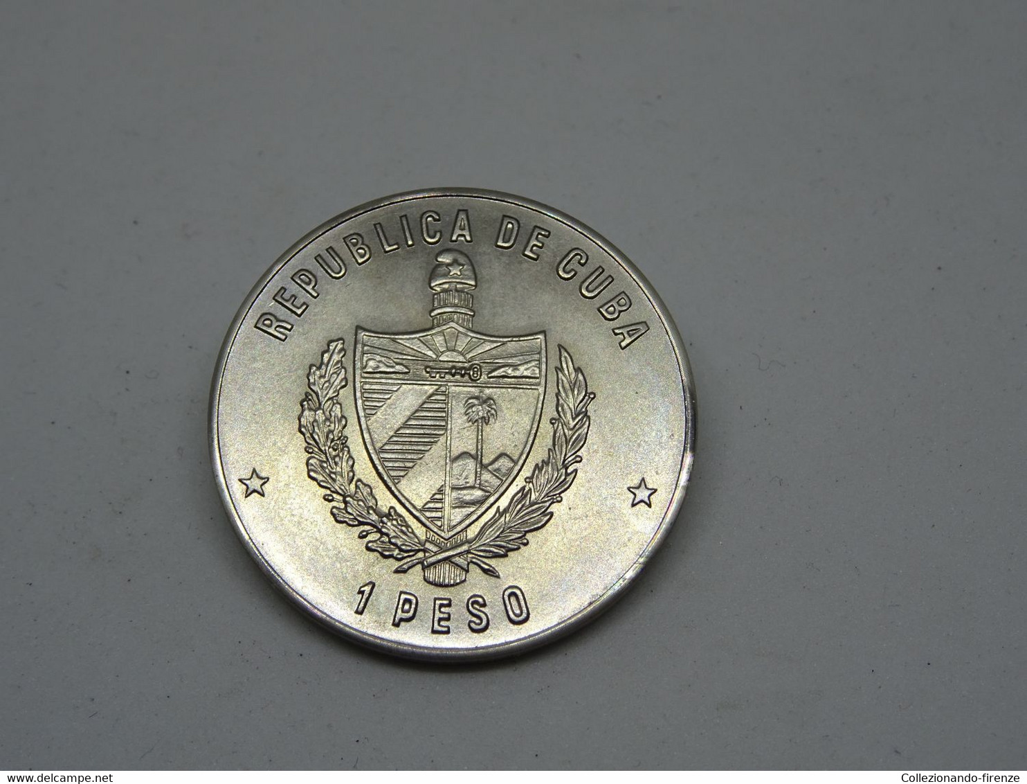 Moneta Coin Republica De Cuba 1 Peso 1982 Alimentos Para Todos - SPL - Cuba