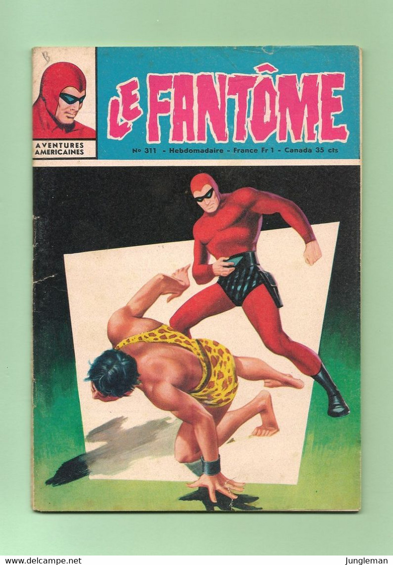 Le Fantôme N° 311 - Hebdomadaire De Août 1970 - Editions Des Remparts - BE - Phantom