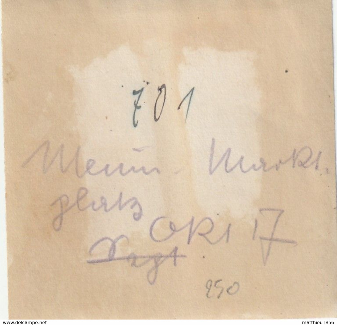 Photo Octobre 1917 MENEN (Menin) - Place Du Marché, Soldats Allemands (A231, Ww1, Wk 1) - Menen