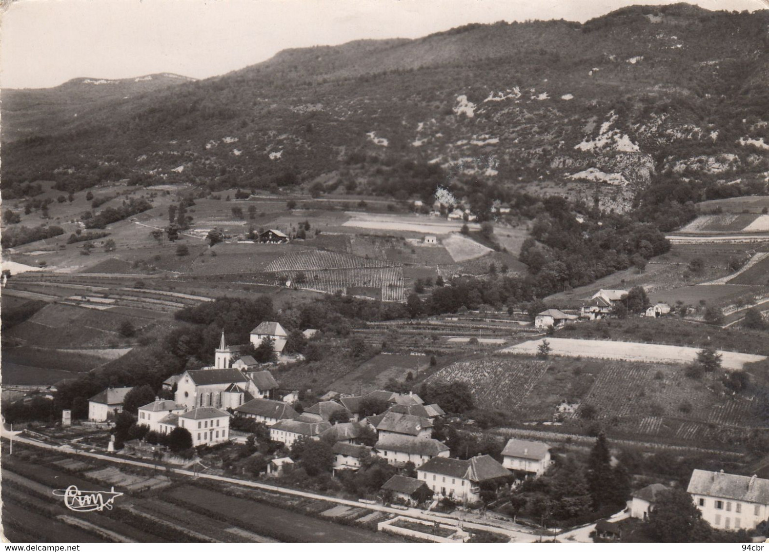 CPSMGF (73)RUFFIEUX Vue Aerienne  Panoramique - Ruffieux