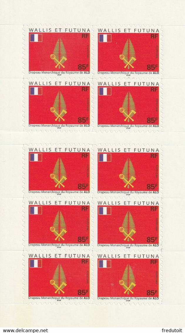 WALLIS Et FUTUNA - CARNET N°652 ** (2006) Drapeau - Autoadhésif. - Postzegelboekjes