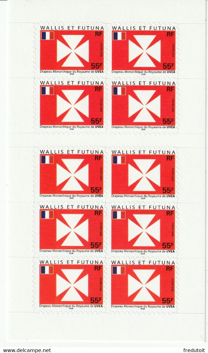 WALLIS Et FUTUNA - CARNET N°657 ** (2006) Drapeau - Autoadhésif. - Postzegelboekjes