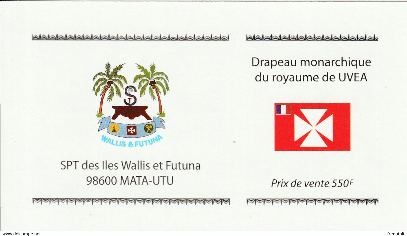 WALLIS Et FUTUNA - CARNET N°657 ** (2006) Drapeau - Autoadhésif. - Postzegelboekjes