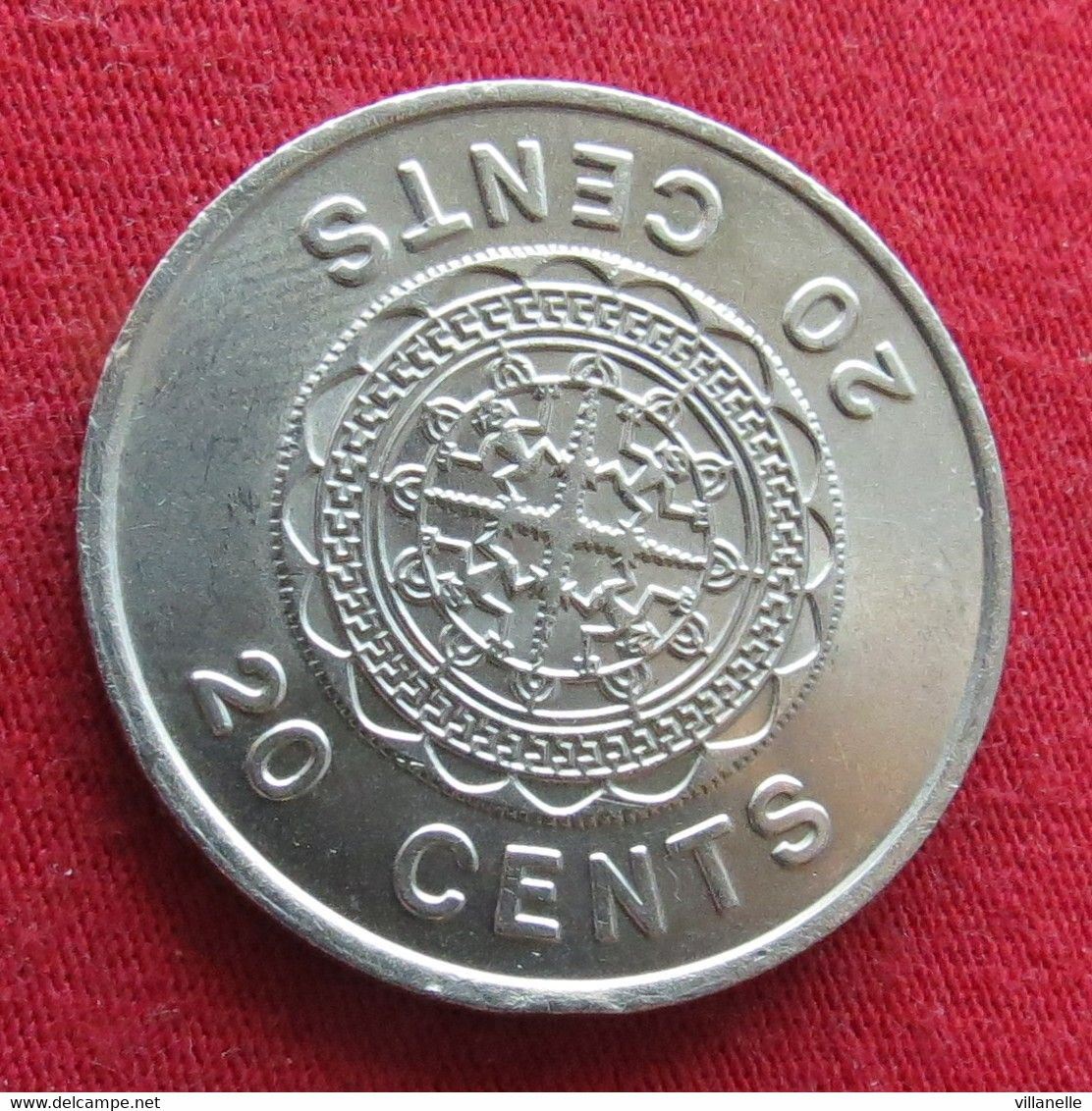 Solomon Islands 20 Cents 1977 KM# 5 *V2  Salomon Salomão - Solomon Islands