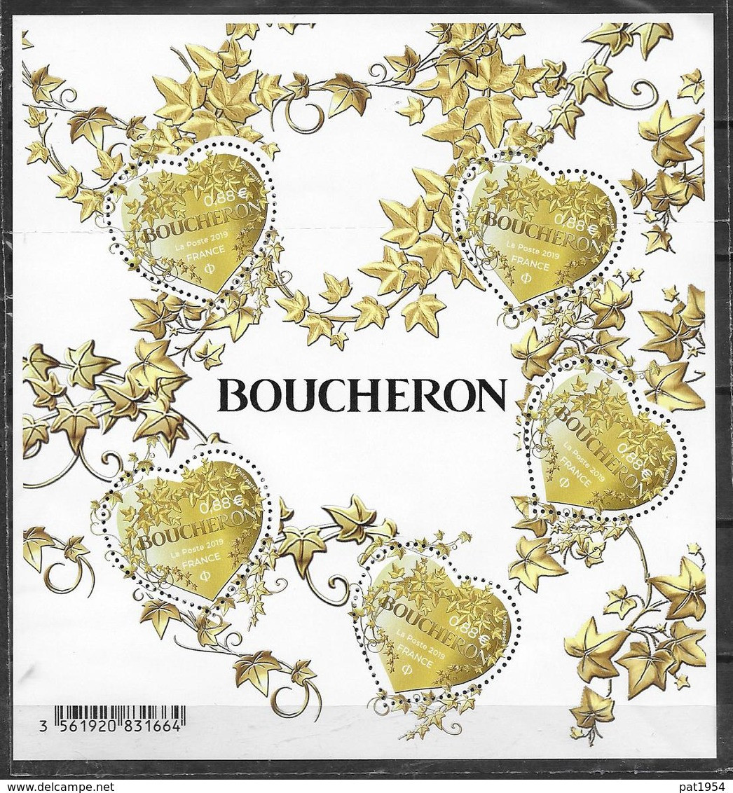 France 2019 Bloc N° 146 Neuf Saint Valentin Boucheron Faciale +10% - Ongebruikt