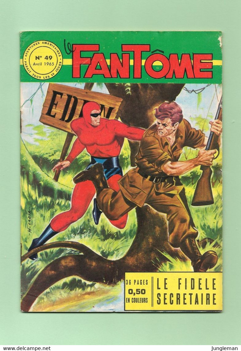 Le Fantôme N° 49 - Hebdomadaire D' Avril 1965 - Editions Des Remparts - BE - Phantom