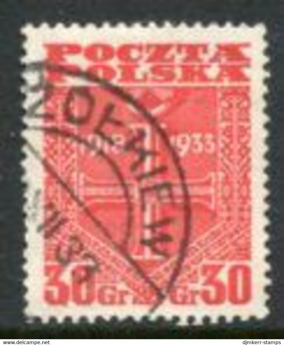 POLAND 1933 Anniversary Of Republic Used...  Michel 284 - Used Stamps