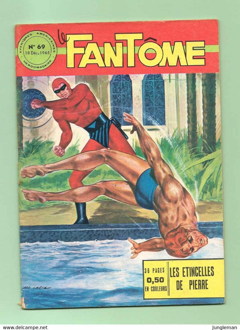 Le Fantôme N° 69 - Hebdomadaire De Décembre 1965 - Editions Des Remparts - BE - Phantom