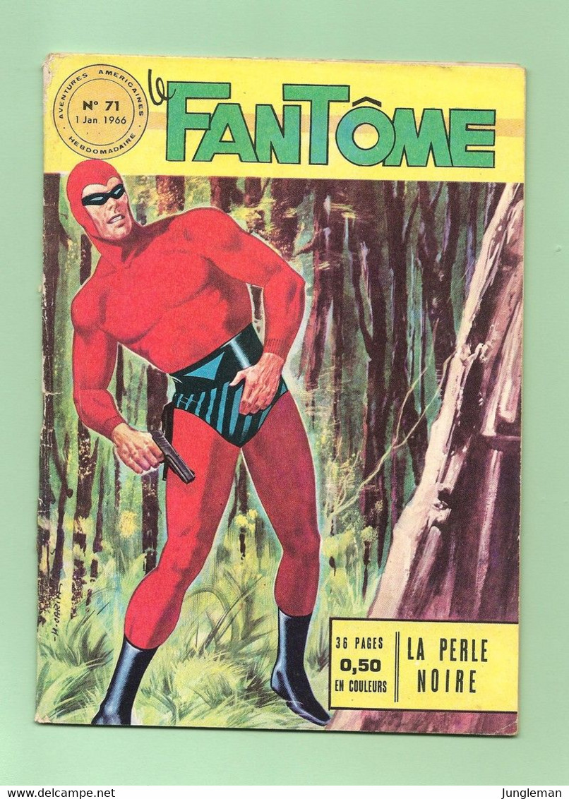 Le Fantôme N° 71 - Hebdomadaire De Janvier 1966 - Editions Des Remparts - BE - Phantom