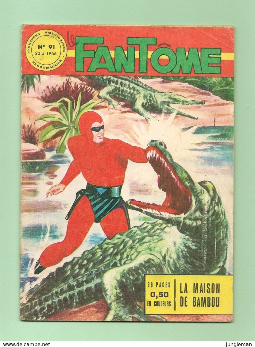Le Fantôme N° 91 - Hebdomadaire De Mai 1966 - Editions Des Remparts - BE - Phantom
