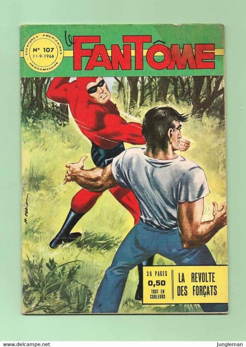 Le Fantôme N° 107 - Hebdomadaire De Septembre 1966 - Editions Des Remparts - BE - Phantom